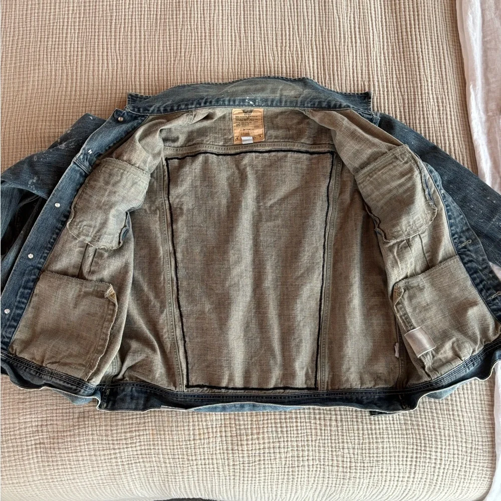 Reworked Vintage Denim Jacket - Picture 3 of 10